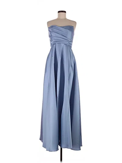 Dessy Collection Cocktail Dress In Blue