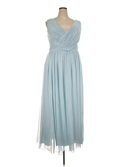 Pre-owned Dessy Collection Cocktail Dress In Blue