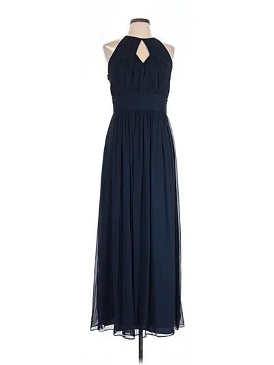 Pre-owned Dessy Collection Cocktail Dress In Blue