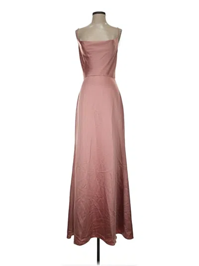 Pre-owned Dessy Collection Cocktail Dress In Burgundy