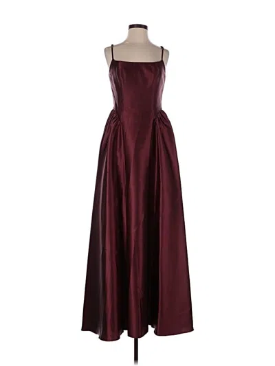 Dessy Collection Cocktail Dress In Burgundy