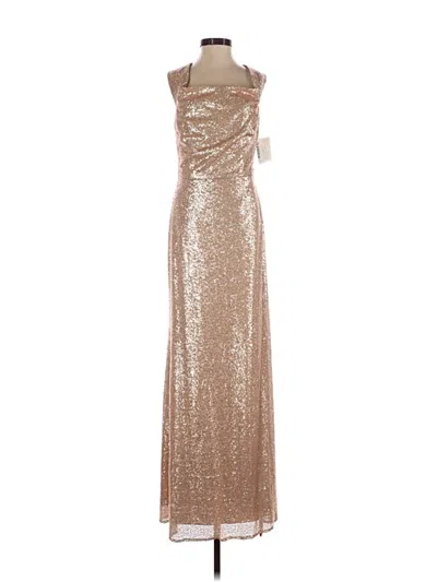Dessy Collection Cocktail Dress In Gold