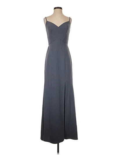 Pre-owned Dessy Collection Cocktail Dress In Gray
