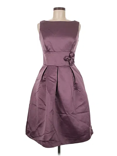 Pre-owned Dessy Collection Cocktail Dress In Purple