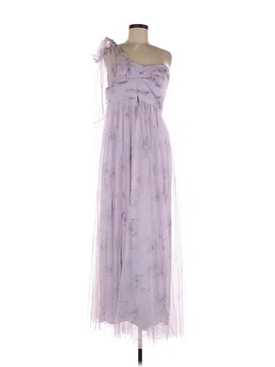 Pre-owned Dessy Collection Cocktail Dress In Purple