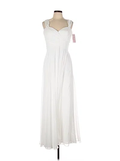 Pre-owned Dessy Collection Cocktail Dress In White