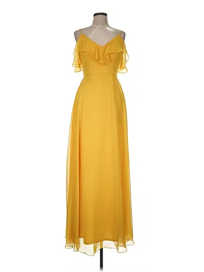 Dessy Collection Cocktail Dress In Yellow