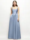 Dessy Collection Sleeveless Satin Gown