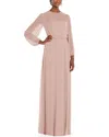 DESSY COLLECTION DESSY COLLECTION STRAPLESS CHIFFON MAXI DRESS