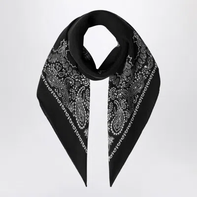 Destin Black Wool Bandana Judy