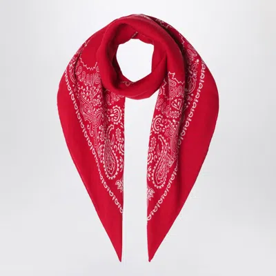 Destin Bandana Judy In Red Wool