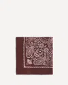Destin Judy Paisley Bandana Scarf In Burgundy