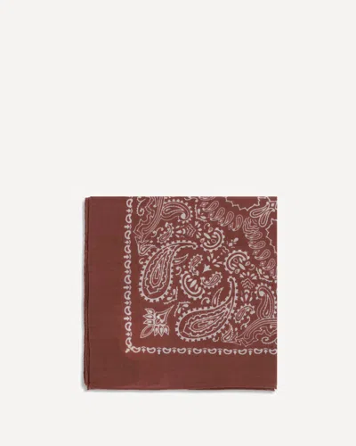 Destin Bandana Scarf In Brown
