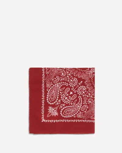 Destin Bandana Scarf In Red