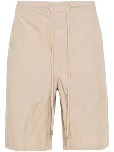 Destin Drawstring-waistband Cotton Shorts In Multi
