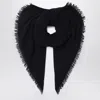 Destin Ebony Brown Cashmere Scarf