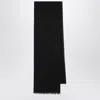 Destin Silk And Cashmere-blend Scarf In Black