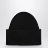 Destin Anthracite Wool And Cashmere Beanie