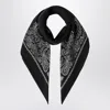 Destin Black Wool Bandana Judy In Black