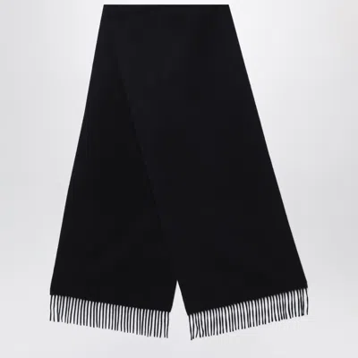 Destin Black Cashmere Scarf