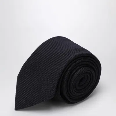 DESTIN BLUE SILK TIE