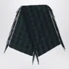 Destin British Check And Shawl