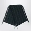 Destin Hedfrith Check Wool And Cashmere Shawl