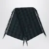 Destin Hedfrith Check Wool And Cashmere Shawl