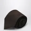 Destin Brown Silk Tie In Brown