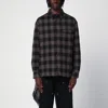 Destin Plaid Check Wool Cashmere Overshirt