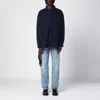 Destin Charcoal Grey Wool And Cashmere Overshirt