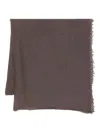 Destin "emily" Square 140x140 Cm Accessories In Brown