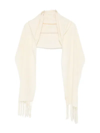 Destin Fringed Scarf In Neutral