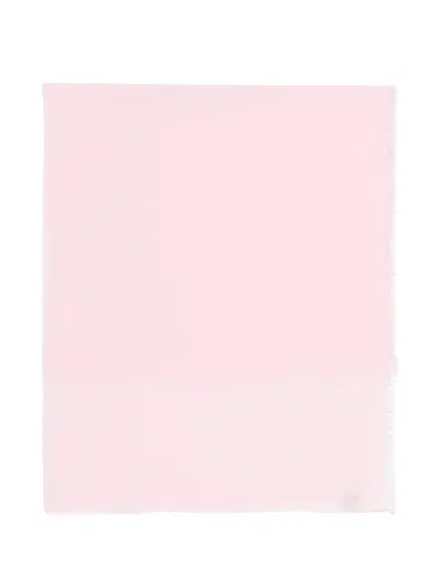 Destin Fringed Scarf In Pink