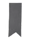 Destin Houndstooth Wool Scarf In Gray