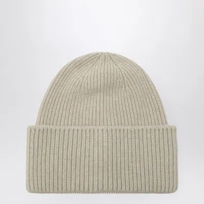 Destin Ivory Wool And Cashmere Beanie