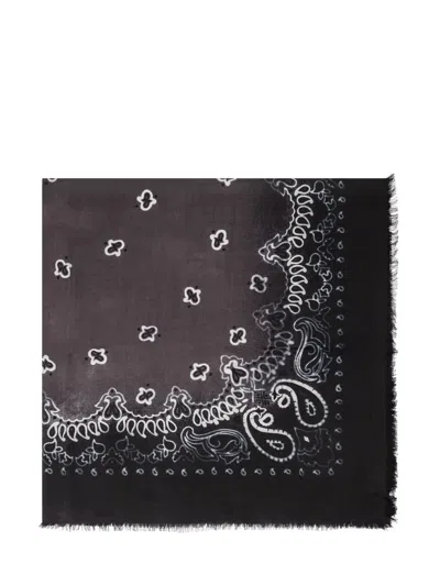 Destin Jil Hand Quadra 140 Wool Scarf In Red