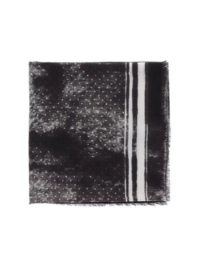 DESTIN JIL QUADRA POLKA DOT SCARF - BROWN