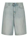 Destin Jo Five-pocket Denim Shorts In Blue