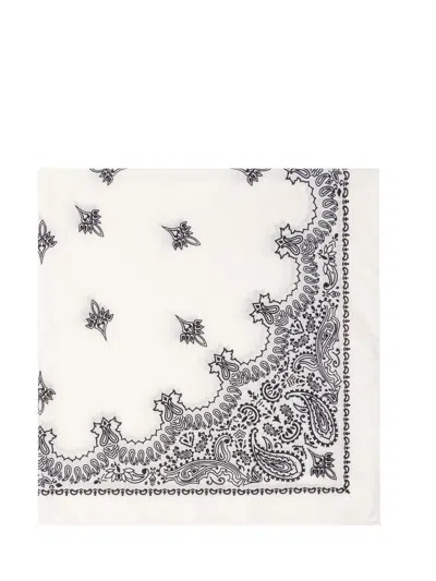 Destin Judy Paisley-print Bandana Scarf In Gray