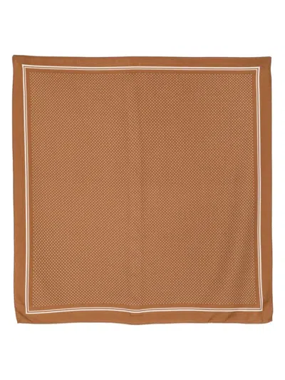 Destin "judy" Carre` 90x90 Cm Accessories In Brown