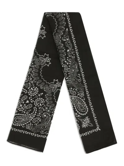 Destin Judy Paisley Bandana Scarf In Black