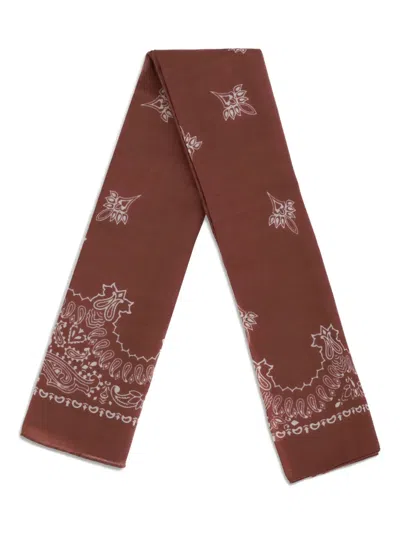 Destin Judy Paisley Bandana Scarf In Brown