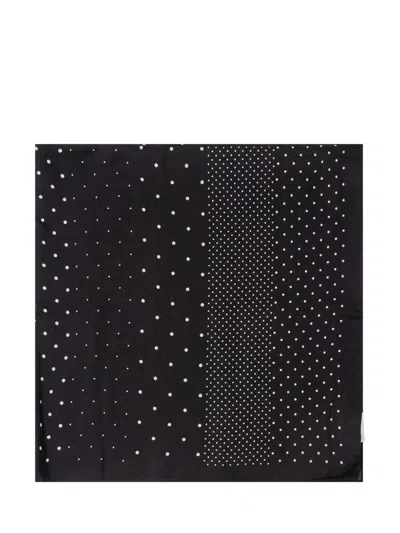 Destin Judy Square Scarf 90x90 In Black