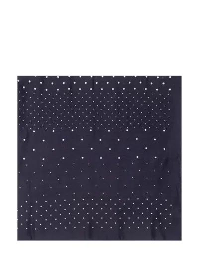 Destin Judy Square Scarf 90x90 In Navy