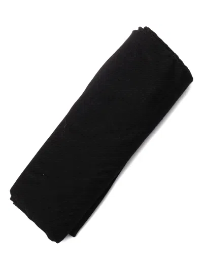 Destin Judy Square-shape Scarf In Black