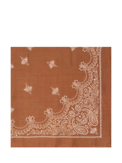 Destin Judy Vicuna Silk Bandana Scarf 90x90