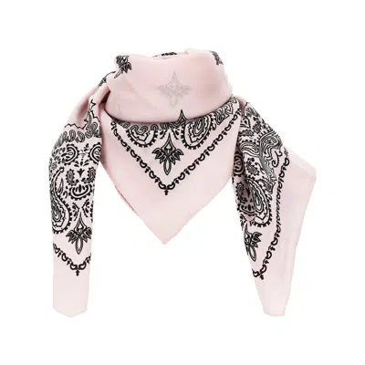 Destin 'judy' Wool Squared Scarf In Pink