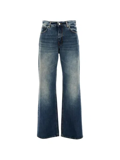 Destin Korea Jeans In Blue