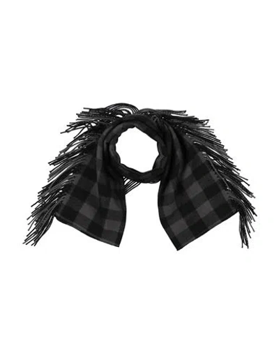 Destin Man Scarf Grey Size - Wool, Cashmere In Gray